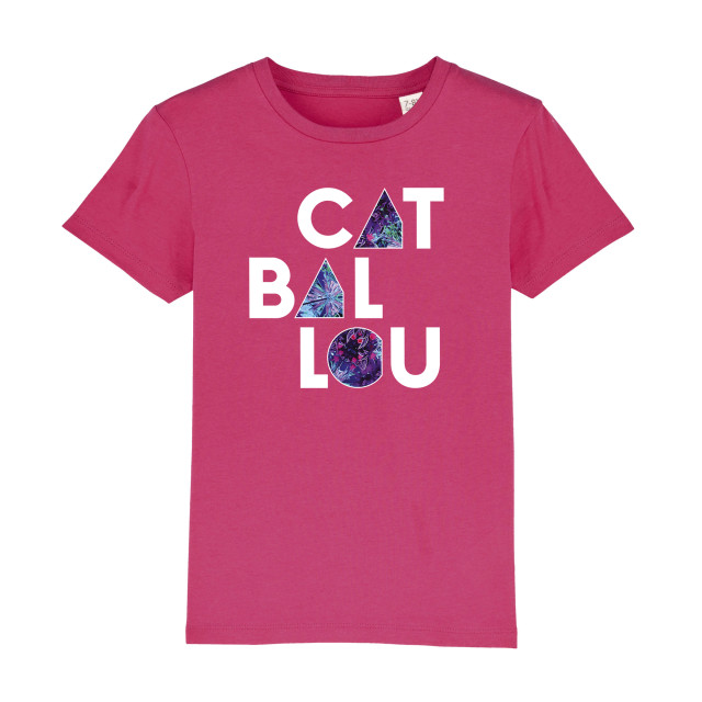 Kinder Shirt Logo Pink (Shop Art-No. cbS0069) | Cat Ballou